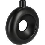 Bizzotto ПОРЦЕЛАНОВА ВАЗА elsy 18x5, 8x20cm ЧЕРНА (0503254)