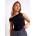 Missy Empire Super Soft Off The Shoulder Top - Black