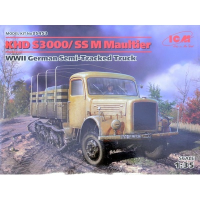 ICM KHD S3000/SS M Maultier Semi-Tracked Truck 35453 1:35