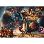 Schmidt Spiele - Puzzle The Allure of Space Travel: Journeys to Distant Galaxies - 1 000 piese