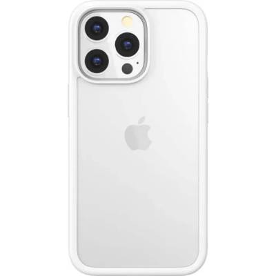 SwitchEasy AERO Plus Case - хибриден удароустойчив кейс за iPhone 13 Pro (бял-прозрачен)