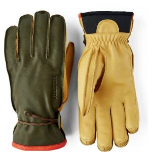 Hestra Ръкавици Hestra Wakayama 5 Finger Gloves - Loden / Tan - размер 11 (EU) (202-5014-0716)