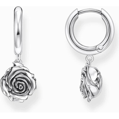 Thomas Sabo náušnice Midnight Rose CR757-637-21
