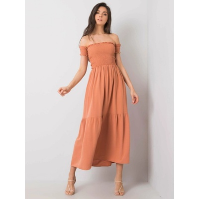 Rue Paris Dress-346-SK-009.52-dark orange