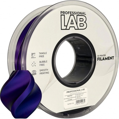 Prof. Lab Silk PLA Tri Color blue purple black 1,75mm 1kg