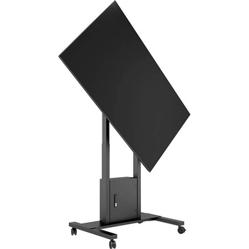 Multibrackets Мобилна моторизирана стойка за телевизор с шкаф, Multibrackets MB-5643, макс. 50 кг, 43"-86", черна (7350105215643)