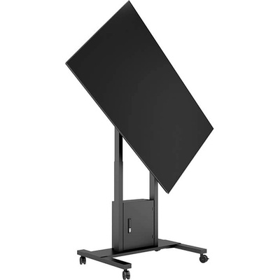 Multibrackets Мобилна моторизирана стойка за телевизор с шкаф, Multibrackets MB-5643, макс. 50 кг, 43"-86", черна (7350105215643)