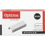 OPTIMA Скоби optima 24/6 1000 броя 22131 (22131)