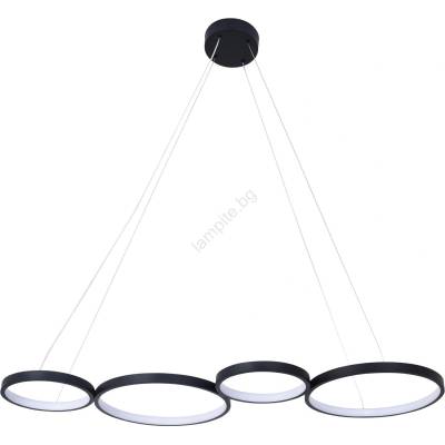 Polux Led Пендел flamenco led/42w/230v 4000k черен (sa2290)