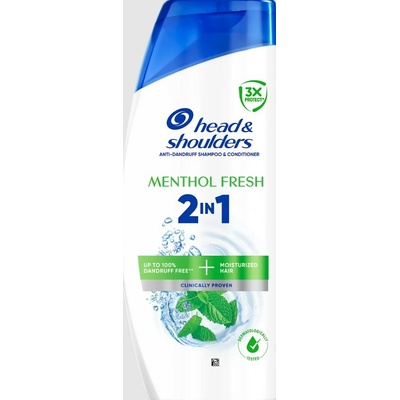 Head & Shoulders Menthol Fresh 2in1 šampón na normálne vlasy 400 ml