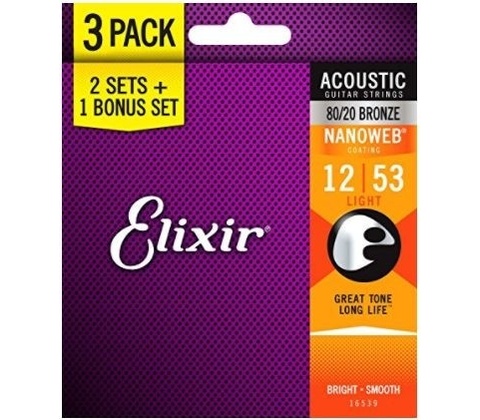Elixir 16539 3-PACK
