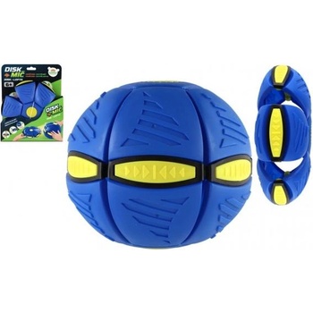 Teddies DiskТопка - Хвърли диска, хвани топката! пластмаса 22см синя