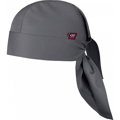 Cg Workwear Bandana šátek pro kuchaře Classic CGW185 šedá střední univerzální – Zboží Dáma