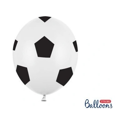 Balón 30cm Futbal bielo čierny