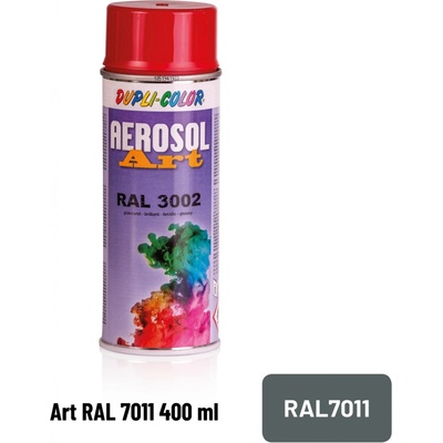 Dupli color Aerosol Art Lesk, rýchloschnúci-univerzálny akrylát v spreji - Ral 7011 400ml