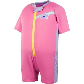 Speedo Детски бански костюм Speedo Printed Float Suit Infants - Pink/Purple