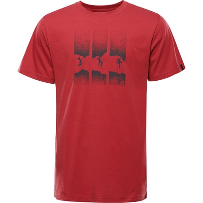 ALPINE PRO Мъжка бързосъхнеща тениска с Cool Dry ALPINE PRO BOLEN 2 cardinal вариант pb ALPINE PRO | Cherven | МЪЖЕ | M