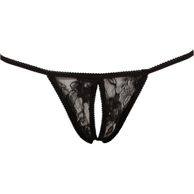 Mandy mystery Line String ouvert black