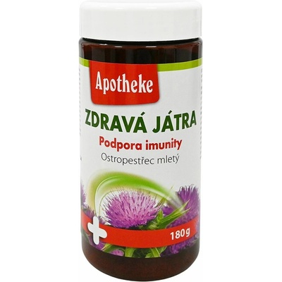 Apotheke Drť Zdravá játra ostropestřec mletý 180 g