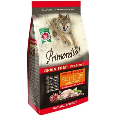 Primordial GF Възрастни Мини Пъдпъдък и Патка 2кг