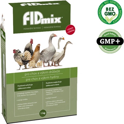 FIDMIX pre odchov a chov hydiny škatuľka 1 kg