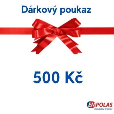 Dárkový poukaz 500 Kč v kamenných prodejnách