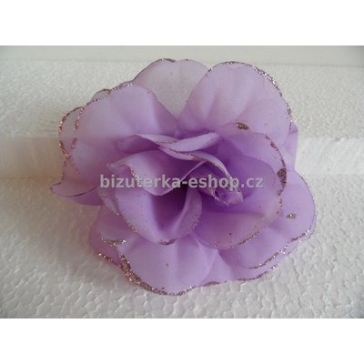 Bizuterka-eshop.cz květ fialový BZ-03412