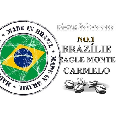 COFFEEDREAM BRAZÍLIE EAGLE MONTE CARMELO Jemné mletí český turek Káva 250 g