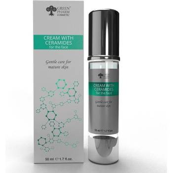 Green Pharm Cosmetic Ukraine Крем С Керамиди за лице 50мл. Green Pharm Cosmetic Cream With Ceramides for the face