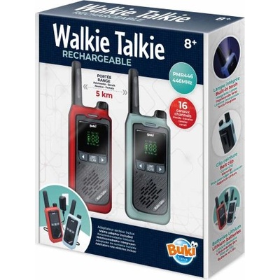 Buki france Зареждащи се радиостанции Walkie Talkie