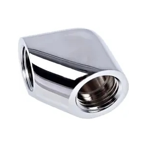 Alphacool Въртящ се L-конектор Alphacool Eiszapfen, G1/4 AG auf G1/4 IG, Сребрист (AC-1011188)