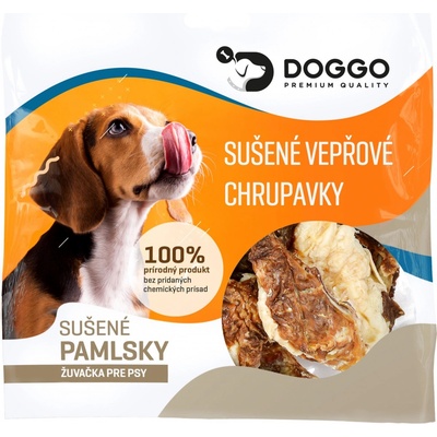 DOGGO Sušené vepřové chrupavky 500 g