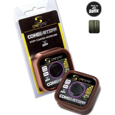 Carp Spirit Šnúra Combi Stiff Camo Green 20m 25lb