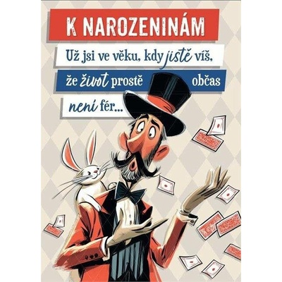 Albi Hrací přání k narozeninám - Solitaire