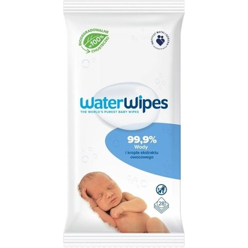WaterWipes Vlhčené obrúsky na detskú pokožku 28 ks