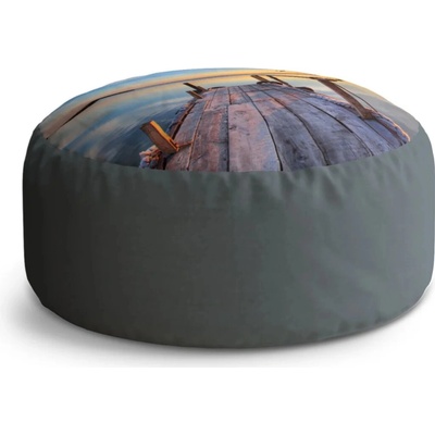 Sablio Taburet Circle Molo a racci: 38x48 cm