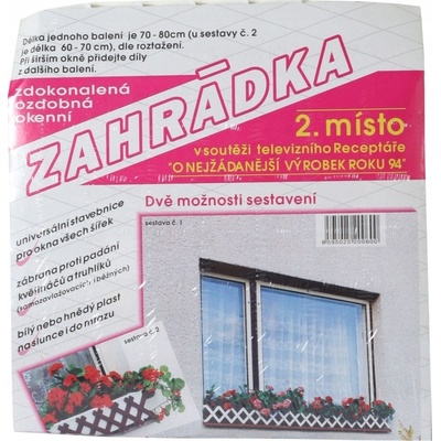 Ceramicus GARTEN zahradní okno 75 cm, bílá