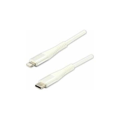 Logo 71893 USB - USB-C / Lightning 1m bílý