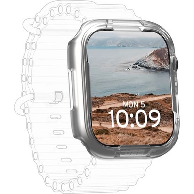 UAG Удароустойчив поликарбонатов кейс за Apple Watch 45 мм - Urban Armor Gear Scout Case (прозрачен) (1A4001110202)