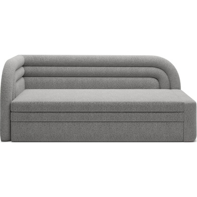 Eltap Сив разтегателен диван с място за съхранение от букле ляв ъгъл 223 cm Fabillo - ELTAP (SO-FAB-LT-04ROY)