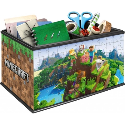 Ravensburger 3D puzzle Úložná krabice Minecraft 216 ks – Zboží Mobilmania