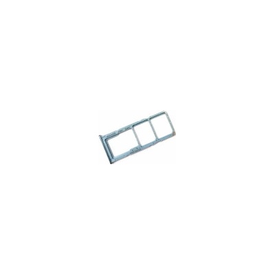 originální držák SIM + držák paměťové karty pro Samsung A515F Galaxy A51, A715F Galaxy A71 modrá