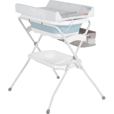 Cangaroo Вана със стойка и повивалник Cangaroo - Como, синя (112233)