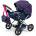 Reig Doll Stroller Reig Cosy Navy Blue 58 cm