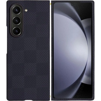 GKK Magsafe Карбонов Калъф за Samsung Z Fold 5, Fiber Case, Черен (5966011139211)