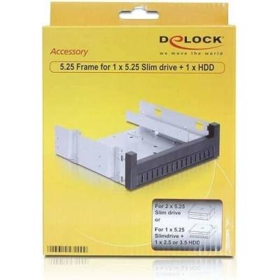Montážny rám DeLOCK 5,25” pre 1 tenký disk 5,25”