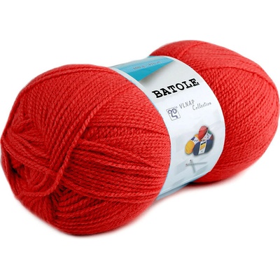 Pletací příze Batole 100 g červená 1 ks