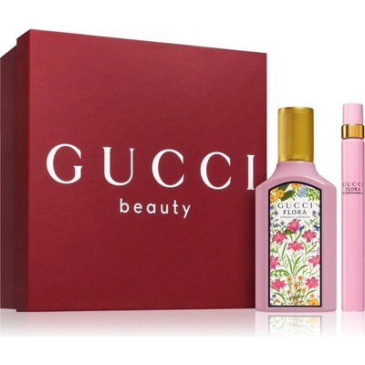 Gucci Flora Gucci Flora Gorgeous Gardenia EDP 100 ml + Gucci Flora Gorgeous Gardenia EDP cestovný sprej 10 ml + EDP mini 5 ml