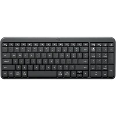 Клавиатура Logitech K250, безжична, защита от разливане, черна, Bluetooth (920-013451)