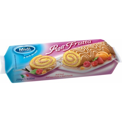 Midi roláda s ovocnou náplňou 250 g